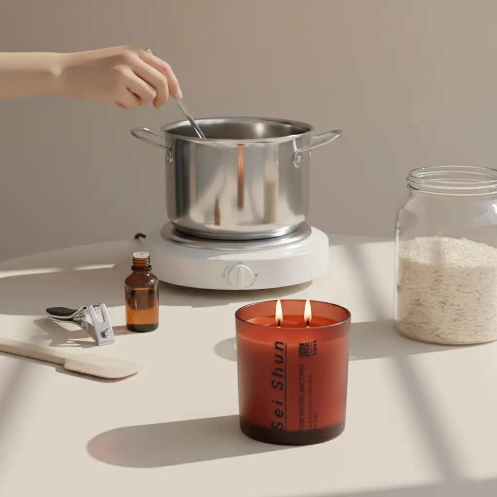 Chúng tôi test trong nhiều không gian (nhỏ – vừa – lớn) để tối ưu độ tỏa hương và thời gian cháy.