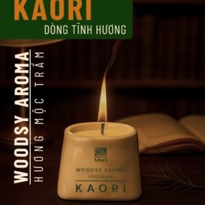 Nến thơm Woodsy aroma/ Hương mộc trầm
